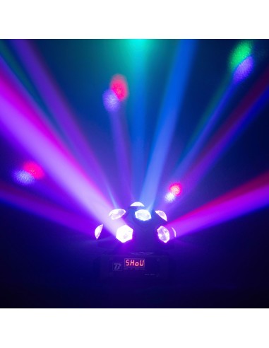 BOOMTONE DJ NOVA TWIST – Jeu de lumière DMX 195 W
