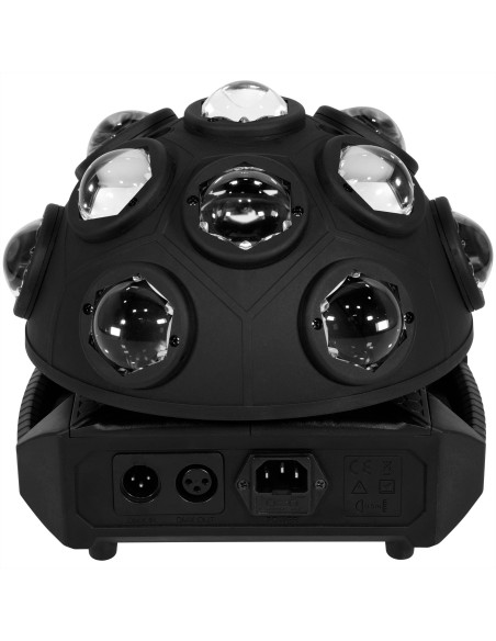 BOOMTONE DJ NOVA TWIST jeu de lumière 13 faisceaux RGBW | Sonopro-Discount.com