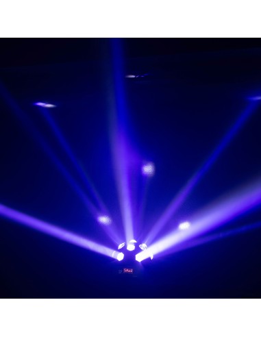 BOOMTONE DJ NOVA TWIST jeu de lumière 13 faisceaux RGBW | Sonopro-Discount.com