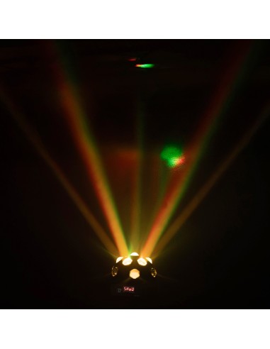 BOOMTONE DJ NOVA TWIST jeu de lumière 13 faisceaux RGBW | Sonopro-Discount.com