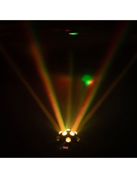 BOOMTONE DJ NOVA TWIST jeu de lumière 13 faisceaux RGBW | Sonopro-Discount.com