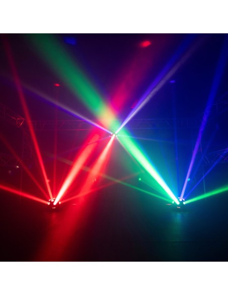 BOOMTONE DJ NOVA TWIST jeu de lumière 13 faisceaux RGBW | Sonopro-Discount.com