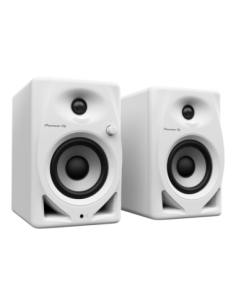 PIONEER DJ DM-40D-W – Paire d'enceintes de monitoring actives version blanche