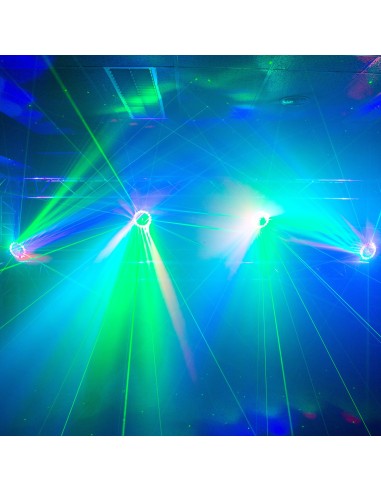 MAC MAH CYCLONE-LZR jeu de lumière LED laser vert | Sonopro-Discount.com