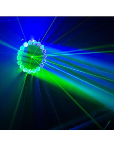 MAC MAH CYCLONE-LZR jeu de lumière LED laser vert | Sonopro-Discount.com