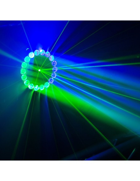 MAC MAH CYCLONE-LZR jeu de lumière LED laser vert | Sonopro-Discount.com