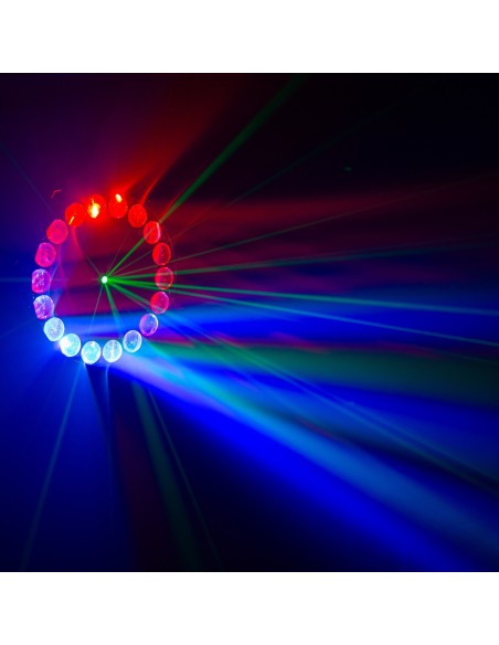 MAC MAH CYCLONE-LZR jeu de lumière LED laser vert | Sonopro-Discount.com