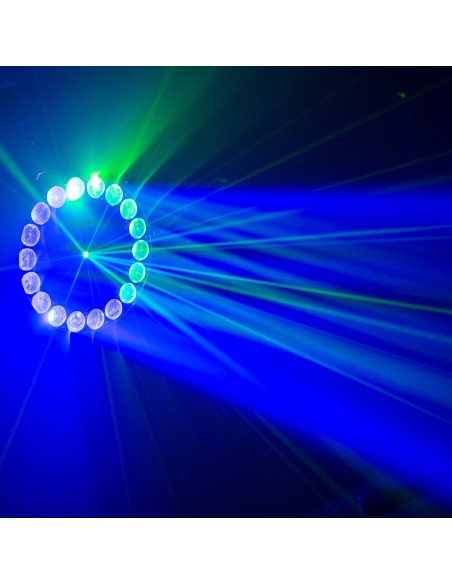 MAC MAH CYCLONE-LZR jeu de lumière LED laser vert | Sonopro-Discount.com
