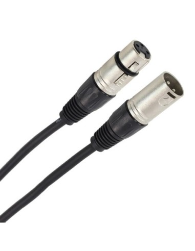 PLUGGER CÂBLE XLR FEMELLE 3B – XLR Mâle 3b 15m Easy