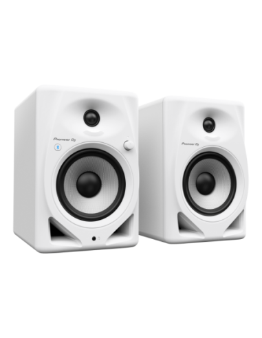 PIONEER DJ DM-50D-BT-W – Enceinte de monitoring version blanche (la paire)