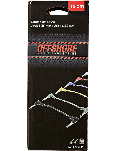 OFFSHORE IPATCH-15 – Jack patch coudé 15cm par 6