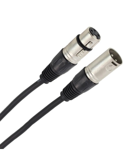 PLUGGER – Câble XLR Femelle 3 broches / XLR Mâle 3 broches 0.60 mètres