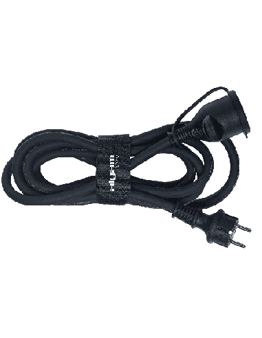 ALGAM LIGHTING PRO-IP-5M – Rallonge IP44 prise CE 3x 2