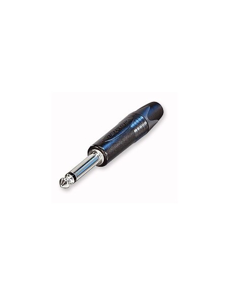NEUTRIK NP2X-BAG – Fiche Jack 6.35 mm mono droite noire