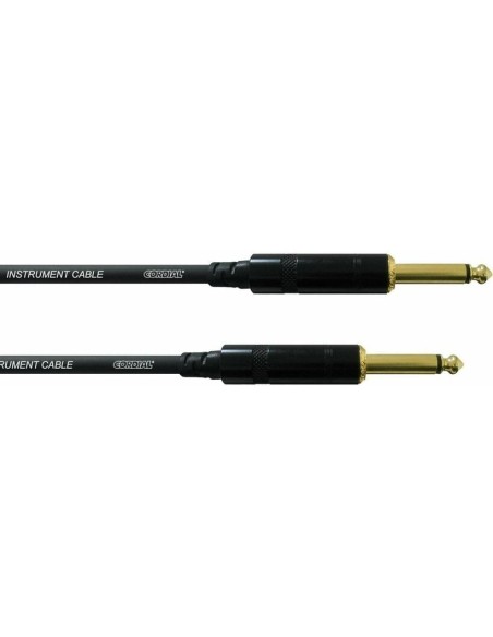 CORDIAL CCI6PP – Jacks droits - Jack/Jack doré - 6m