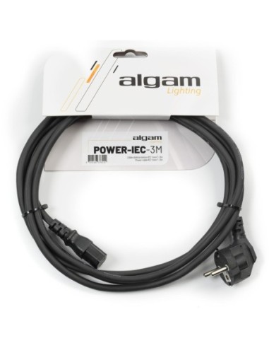 ALGAM LIGHTING POWER-IEC-3M – Cordon d’alimentation IEC 3 m