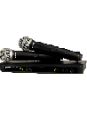 SHURE BLX288E-PG58-M17 – Micro HF complet double - Emetteur main PG58 - Bande M17