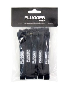 PLUGGER ATTACHES-CÂBLE VELCRO NOIR TOURING – Pack de 10