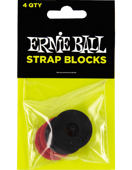 ERNIE BALL STRAP BLOCKS – Pack de 4 strap blocks