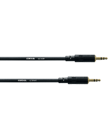 CORDIAL CFS3WW – Cordon mini-Jack - Mini-Jack Stéréo m/m 3m