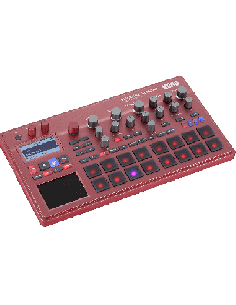 KORG ELECTIBE2S-RD – Boîte à rythme & échantillonneur et séquenceur de couleur rouge