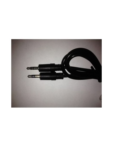 Cordon audio Jack stéreo 3.5mm M/M 1m