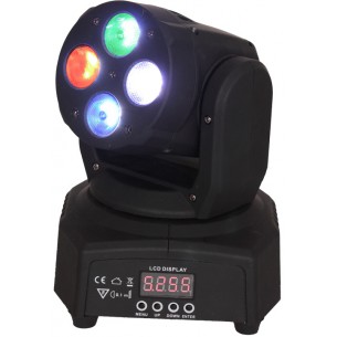 LMH350RGBW-MINI - Lyre DMX à 4 LED RGBW avec effet wash 