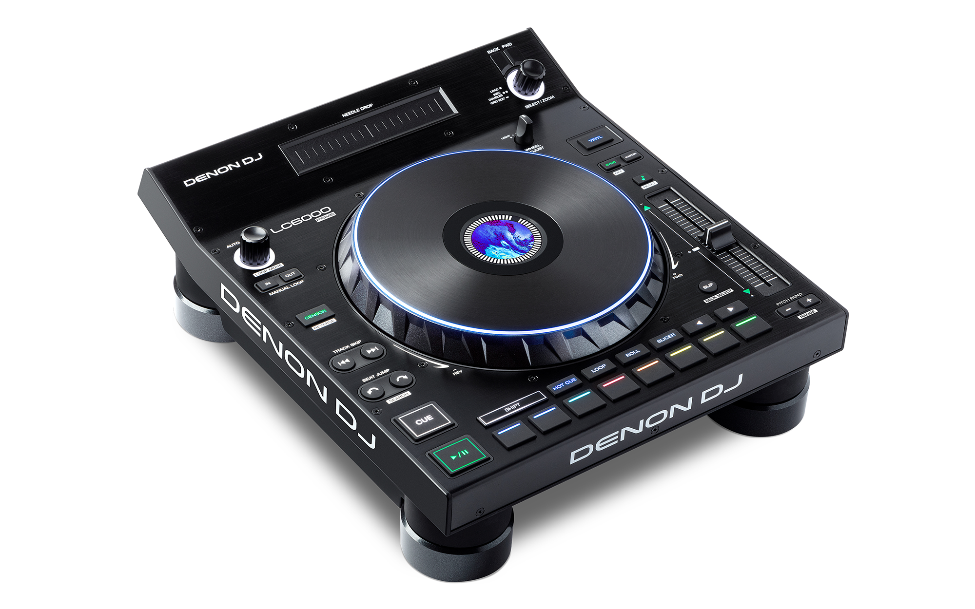 Denon DJ LC6000 - Contrôleur de performance DJ multiplateforme