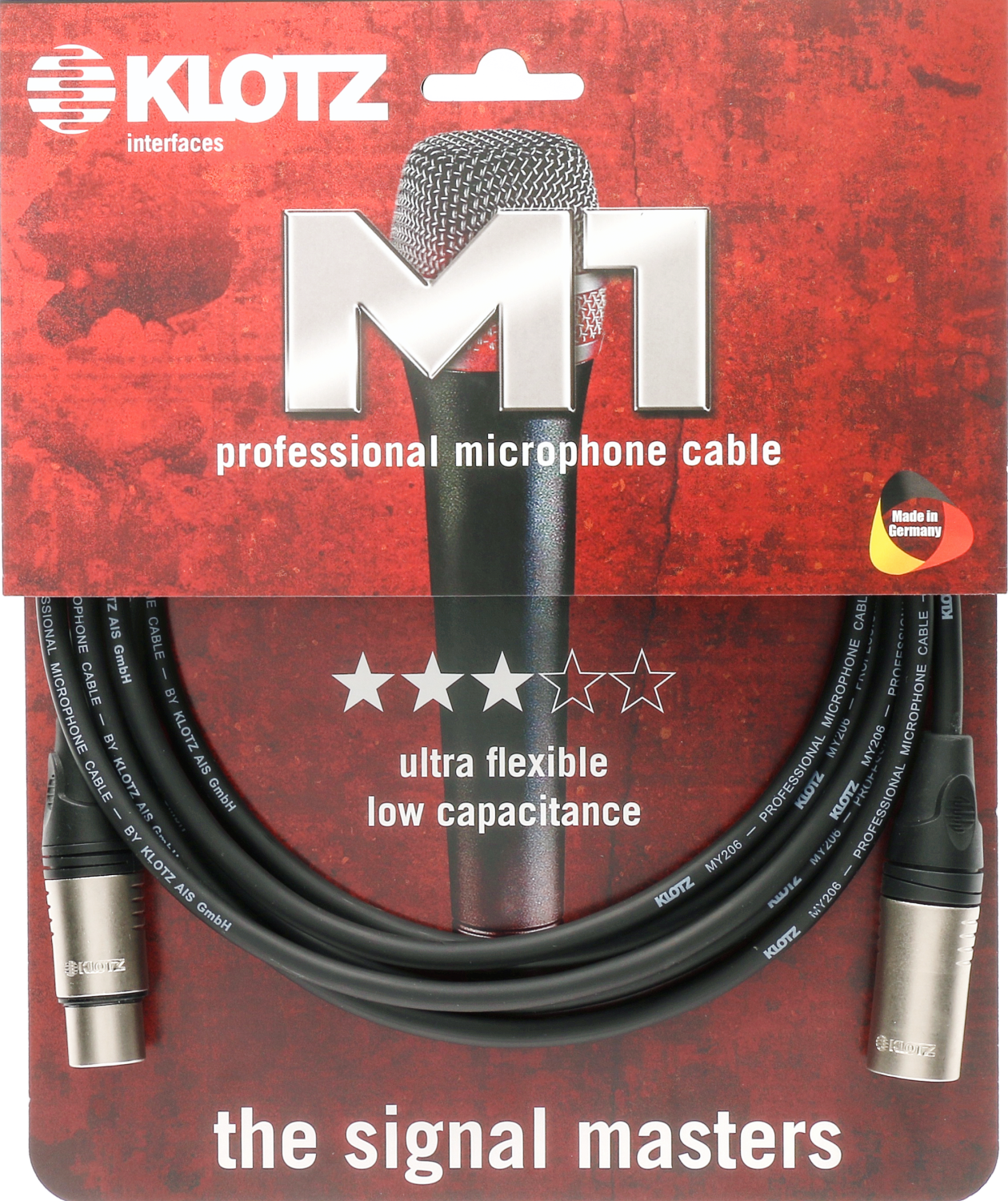 Dioche Câble de micro F / M Connecteur XLR 3 broches 10FT femelle
