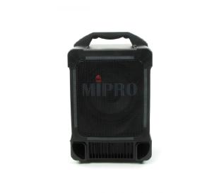 Enceinte sur batterie MIPRO 100W, micros HF, lecteur CD MP3/USB + pied -  C-E-C
