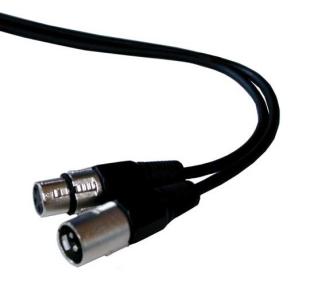 Câble XLR Femelle 3b - XLR Mâle 3b 10m Easy : Câble Micro Plugger 