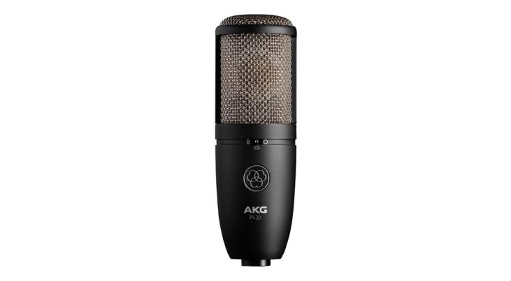 AKG P420 - Microphone de studio statique cardioïde à directivité variable