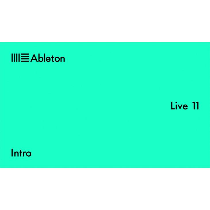 Ableton - LIVE 11 Intro licence chez Sonopro-Discount.com et Sonopro Les Mags Lorient Caudan et Vannes