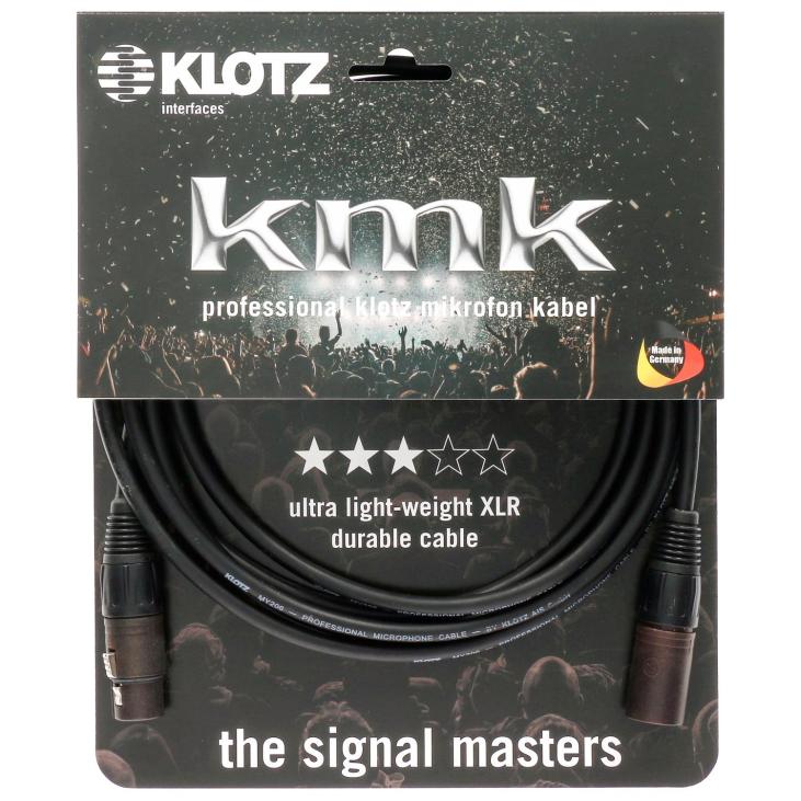 KLOTZ M1MS1K0100 - KMK Câble microphone professionnel XLR Mâle / XLR Femelle Neutrik 1 M
