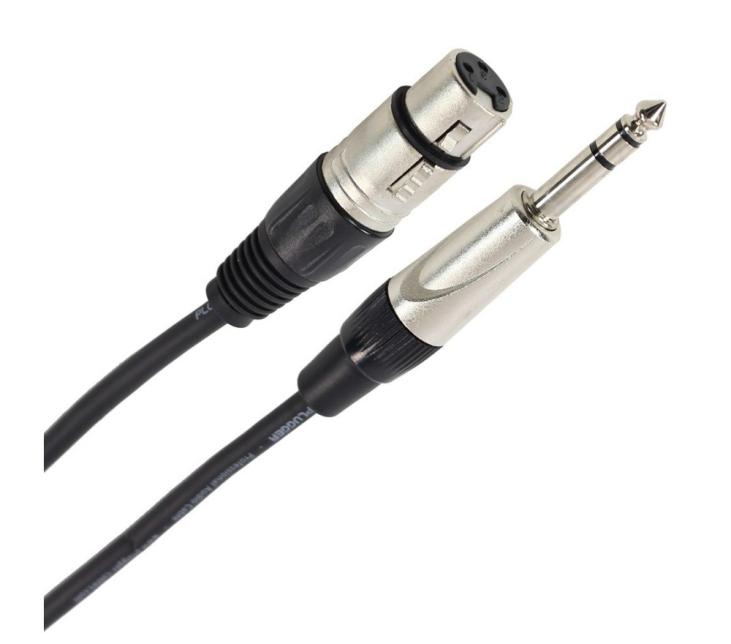 Plugger - Câble XLR Femelle - Jack Mâle Stéréo 3m Easy - Câble Micro chez Sonopro-Discount.com et Sonopro Les Mags Lorient Caudan et Vannes