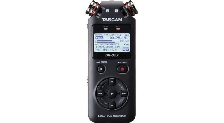 TASCAM DR-05X - Enregistreur numérique portable avec interface USB chez Sonopro-Discount.com et Sonopro Les Mags Lorient Caudan et Vannes