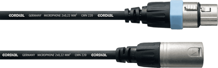 Cordial CCM20FM Rean - XLR mâle/XLR femelle 20m