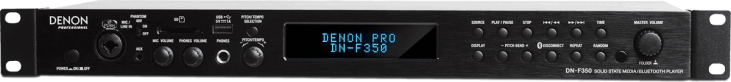 DENON PRO DN-F350 - Lecteur multimédia USB, Aux, Bluetooth chez Sonopro-Discount.com et Sonopro Les Mags Lorient Caudan et Vannes