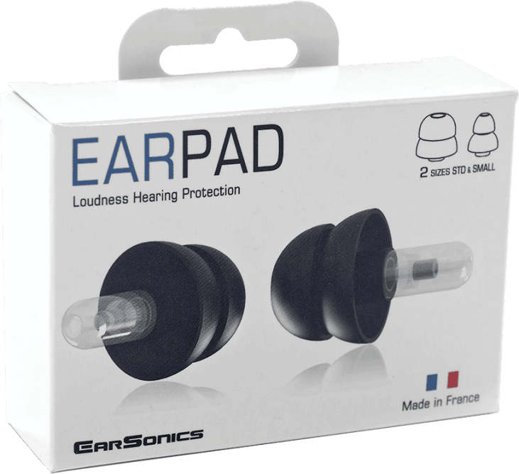Earsonics  AEA EARPAD - Bouchon d'oreilles Adulte + Enfant  (2 tailles)