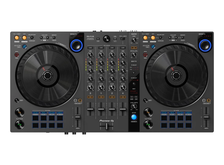 PIONEER DJ DDJ-FLX6-GT - Contrôleur DJ 4 voies pour rekordbox et Serato DJ Pro et Virtual DJ chez Sonopro-Discount.com et Sonopro Les Mags Lorient Caudan et Vannes