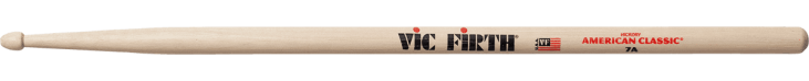 Vic Firth PVF 7A - Baguettes olives bois 5A chez Sonopro-Discount.com et Sonopro Les Mags Lorient Caudan et Vannes