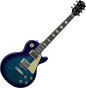 EKO VL480-BLU - Guitare électrique Starter VL480 - Type LP - See Thru Blue Quilted