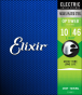Elixir CEL 19052 Jeux - Light 10-13-17-26-36-46 avec revêtement Cordes pour guitare électrique