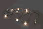 IBIZA LEDSTRING-WH- Guirlande lumineuse guinguette 10m 20 ampoules led intérieur/extérieur IP44 blanc chaud